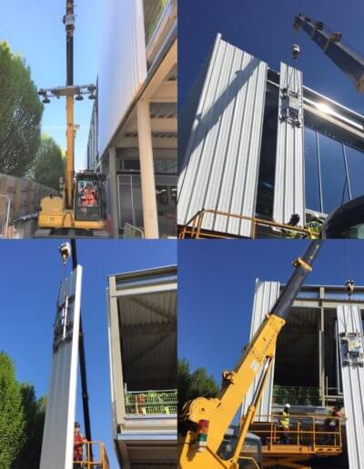 LC785 Crane + KT-B Panel Lifter